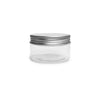 Clear PET Jar w/ Aluminum Lid 100mL